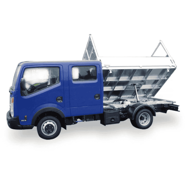 3-Seiten Kippaufbau aus Aluminium