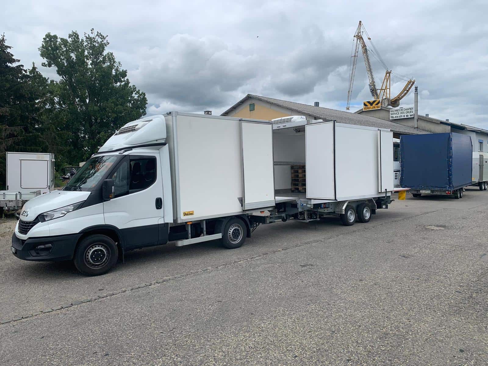 Anhängerzug Tiefkühltransport 3,5+3,5to (6)