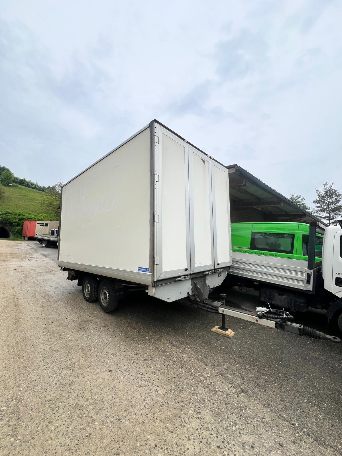 City – Trailer Fankhauser isolierter Koffer für 🌺 Transporte
