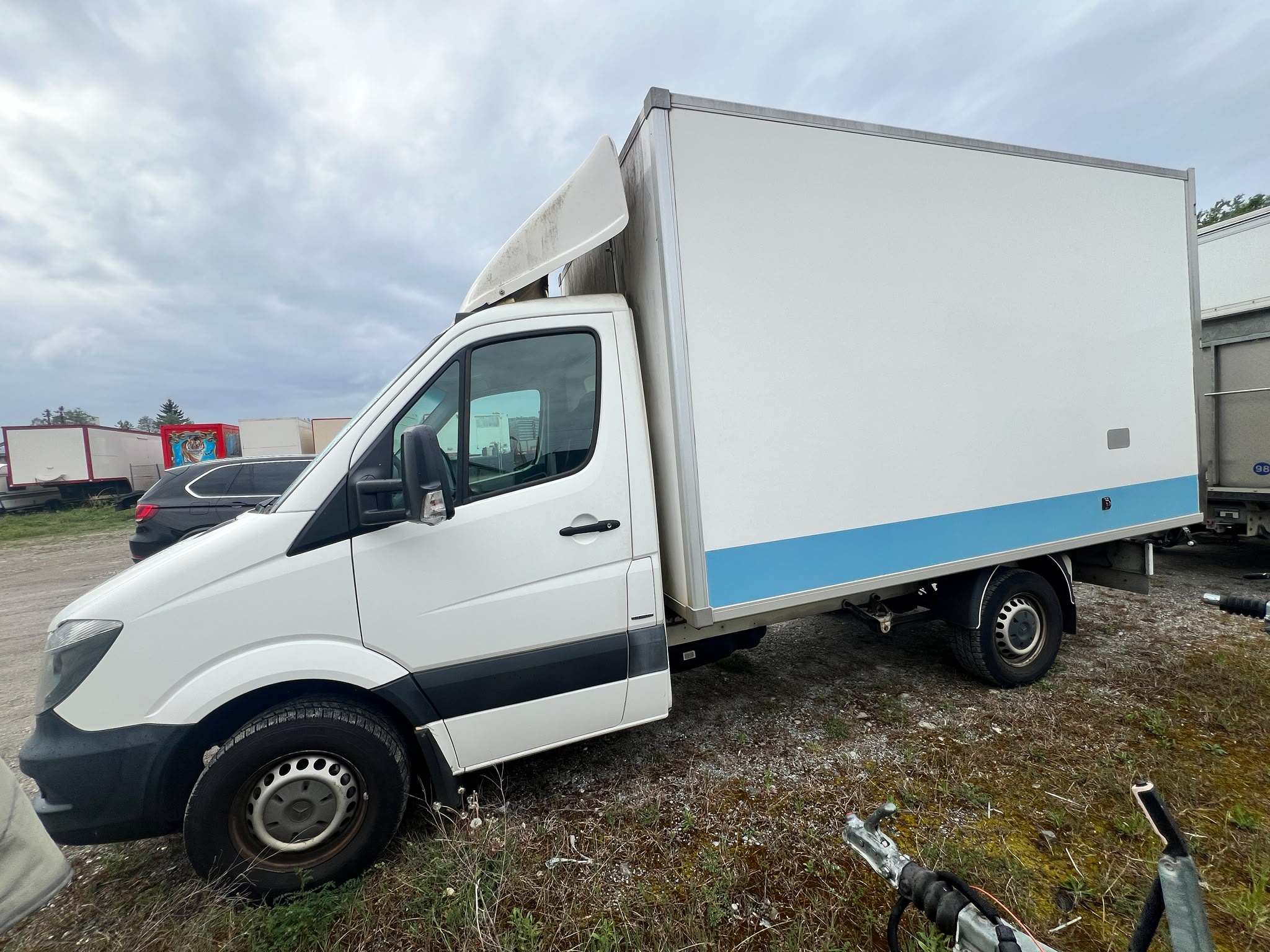 Mercedes Benz 316 BT weiss blau (1)