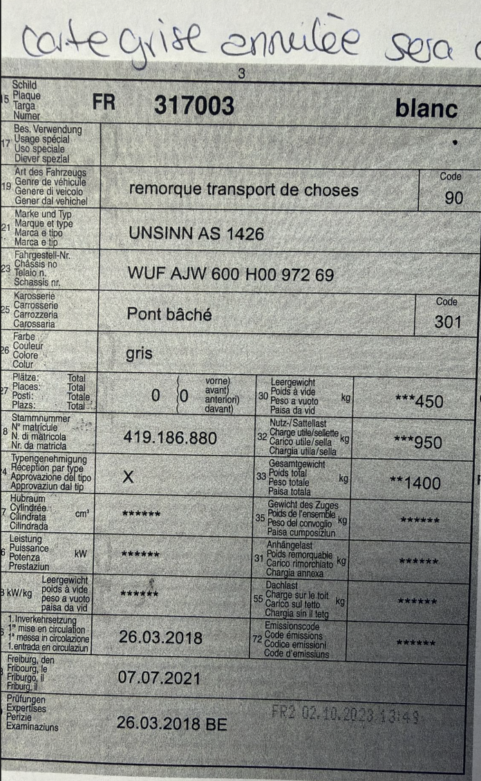 Sachentransporter UNSINN AS 1426 (1)